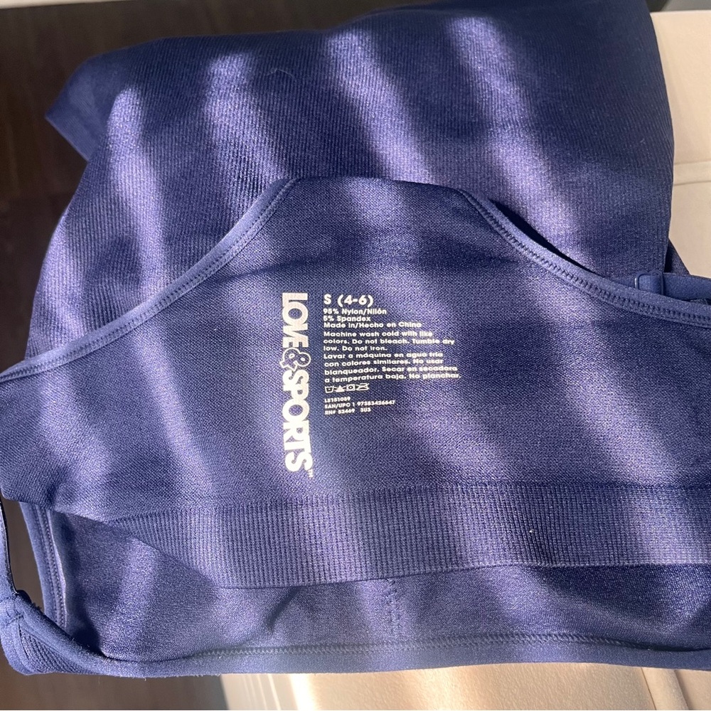 Love & Sports seamless racerback workout tank